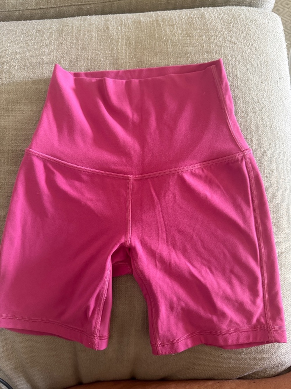 lululemon athletica High-Rise Hot Pink Bike Shorts